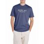 Replay m3019 22662 t-shirt medium blue