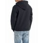 Replay felpa sweatshirt dark navy
