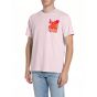 Replay t-shirt m3401 22662n roze