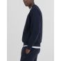 Replay sweatshirt red logo night blue m6922 23736p
