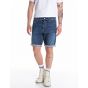 Replay rbj981y denim short dark blue