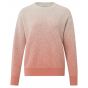 Yaya dip dye sweater l/s crabapple red dessin