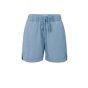 YAYA chambray short with elastic waist chambrey
