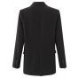 Yaya woven oversized blazer black