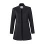 Yaya long scuba blazer stretch phantom