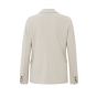 YAYA jersey slim fit blazer button moonbeam sand