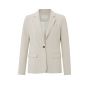 YAYA jersey slim fit blazer button moonbeam sand