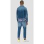 Replay mv842j 141 832 jacket medium blue