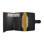 Secrid miniwallet matte black ochre