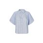 Modstrom augustamd shirt blue brown stripe