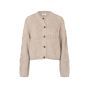 Modstrom dahliamd cardigan beige melange