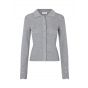 Modström hiroki cardigan grey melange