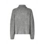 Modstrom kaneMD zip t-neck dark grey melange