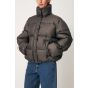 Modstrom odinmd print jacket choclate chec