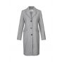 Modstrom pamela coat grey melange