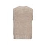 Modström timme vest spencer beige melange