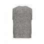 Modström timme vest spencer light grey melange