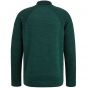 Cast Iron half zip collar cotton plated pine