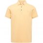Cast iron polo cotton pique apricot nectar