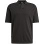 Cast Iron Short sleeve polo regular fit visc Black