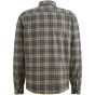 Cast Iron LONG SLEEVE SHIRT Mouline check br Grisa