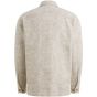 Cast Iron LONG SLEEVE SHIRT Jacquard 2 tone White 