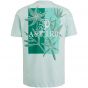 Cast Iron s/s r-neck jersey regular fit sea