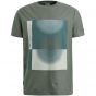 Cast Iron s/s r-neck regular t-shirt mulled basil