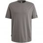 Cast Iron Short sleeve r-neck regular fit in Grani