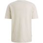 Cast Iron Short sleeve r-neck regular fit in Bone 