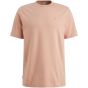 Cast Iron Short sleeve r-neck regular fit in Cafe 