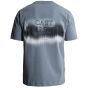 Cast Iron Short sleeve r-neck relaxed fit je Blue 