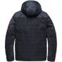 Pme legend hooded jacket checkering&teddy navy