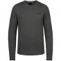 PME legend r-neck cotton knit antracite melee