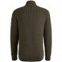 PME-Legend Half zip collar cotton mix yarn Beluga