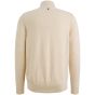 PME-Legend Half zip collar cotton mouline (or Bone