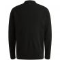 PME-Legend Long sleeve polo structure knit Black