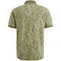 PME legend s/s polo two tone pique printed green