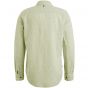 PME legend l/s shirt ctn 2tone linen quiet green