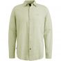 PME legend l/s shirt ctn 2tone linen quiet green