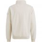 PME-Legend Half zip collar interlock jersey Bone W