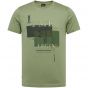 Pme legend s/s r-neck single jersey oil green