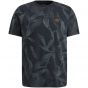 PME legend s/s r-neck slub jersey aop salute