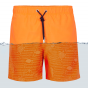 Ramatuelle magic print swim short fluor orange