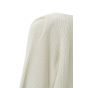 YAYA v-neck sweater ls onyx white