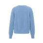 YAYA rib mixed sweater ls bel air blue
