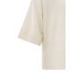 YAYA Oversized fine knitted t-shirt nature melange