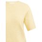 YAYA Zachte trui met korte mouwen reed yellow mela