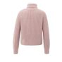 YAYA Coltrui met kabeldetail shadow gray pink mel
