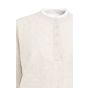 YAYA Sweater met kraagdetail heather grey melange